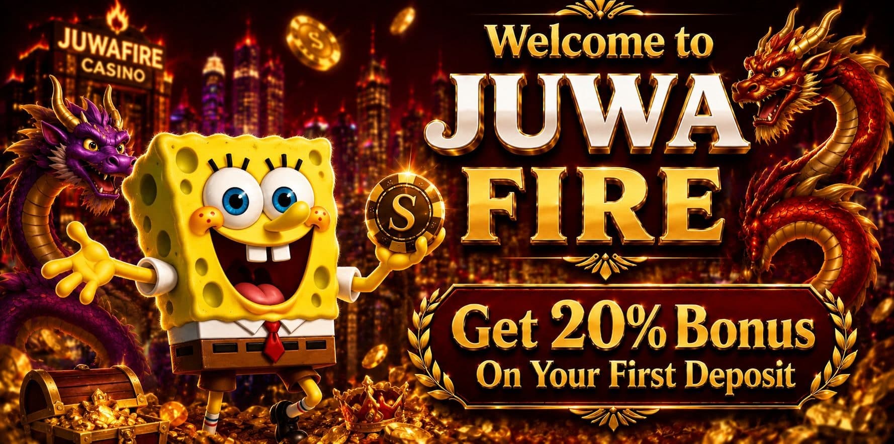 Welcome to JuwaFire — get a 20% bonus on your first deposit